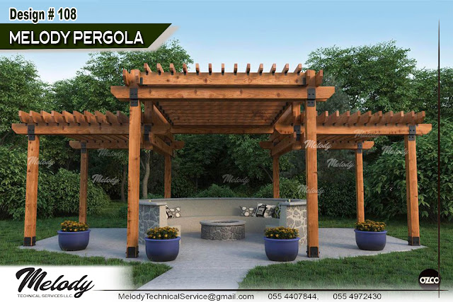 Self Stand Pergola UAE | Free Standing Pergola Dubai | Stand alone Pergola Abu Dhabi, Sharjah