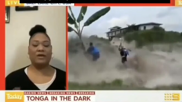 Media Australia Tayangkan Vlog Wanita yang Tersapu Ombak di Bono Saat Beritakan Tsunami Tongo