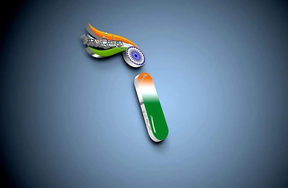 Download tricolor alphabet dp and wallpaper new images.