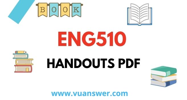 VU ENG510 Sociolinguistics Handouts