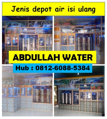 Macam-macam depot air isi ulang