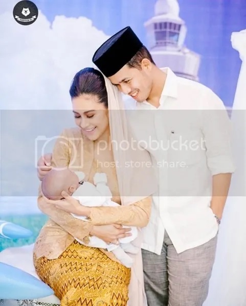 Gambar sekitar majlis aqiqah cahaya mata sulung Fouziah Gous, Muhammad Zeeshan