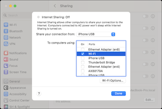 كيفية تحويل جهاز Mac الخاص بك إلى نقطة اتصال Wi-Fi