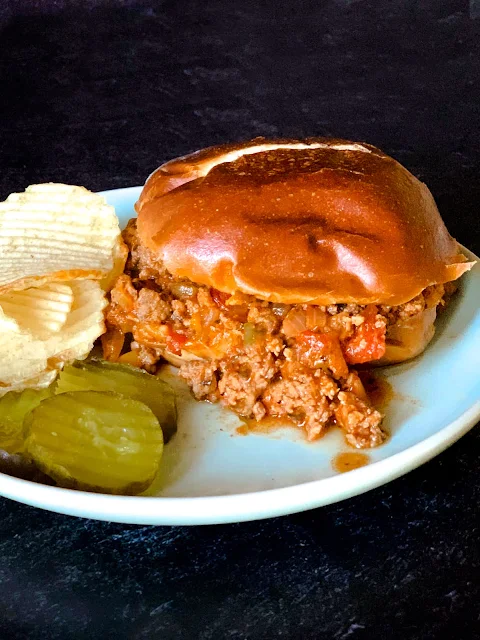 The Old School Sloppy Joe Recipe is still the best, consisting of ground beef, onions, tomato sauce or ketchup, Worcestershire sauce, and other spices.