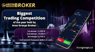 Biggest trading competition of the year hold by Aron Groups Broker