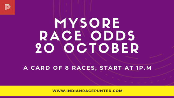 Mysore Race Odds 20 October