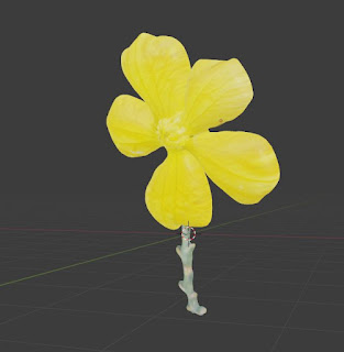 Flower free 3d models blender obj fbx low poly