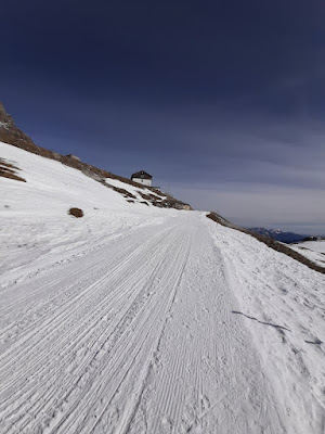 Tre Cime di Lavaredo con la neve