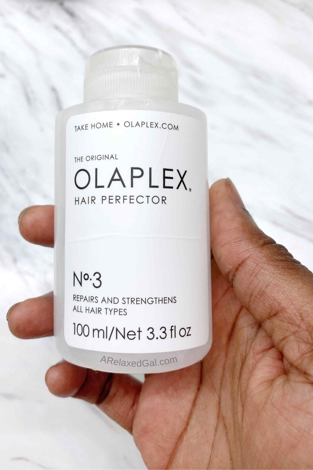Trying The Olaplex Hair Perfector #3 On My Relaxed Hair | A Relaxed Gal