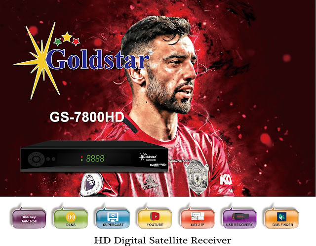 GOLDSTAR GS-7800HD NEW SOFTWARE UPDATE 2022