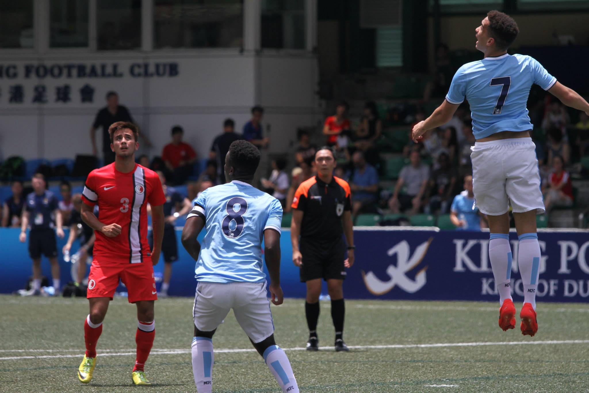 Soccer in Hong Kong, 2014.