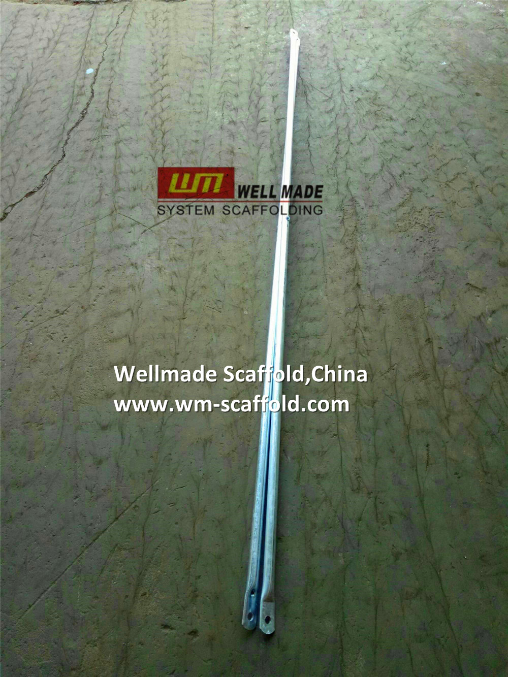 Frame Scaffolding Cross Brace for Building Construction Steel Frame System X Brace Components - Wellmade China