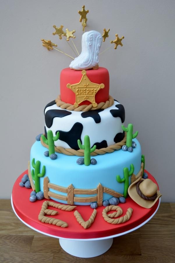 cowboy cakes for birthdays