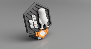 Prusa Badges - Mini Master, Not Wekster, Friday Calls - Render 3