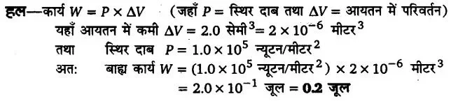 Solutions Class 11 भौतिकी विज्ञान Chapter-12 (ऊष्मागतिकी)