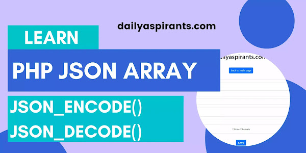 php json array