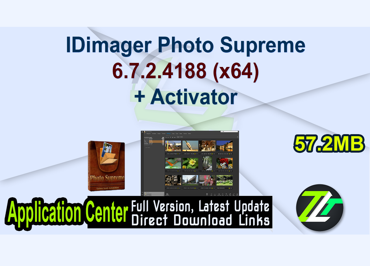IDimager Photo Supreme 6.7.2.4188 (x64) + Activator