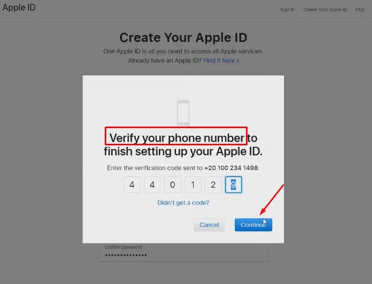 طريقة انشاء حساب ابل apple id جديد عن طريق الكمبيوتر