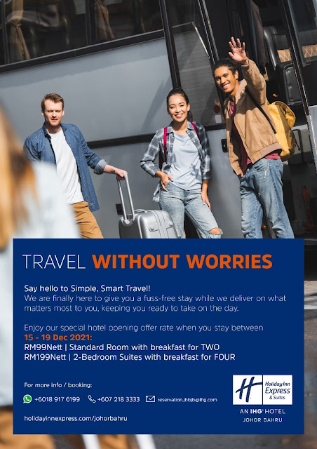 TRAVEL WITHOUT WORRIES, HOLIDAY INN EXPRESS JB