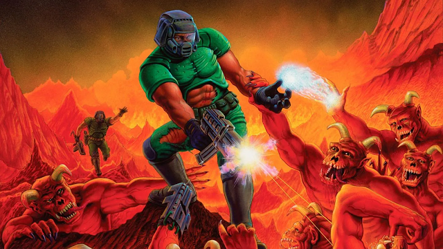 It's true, you can now play DOOM in a LEGO block