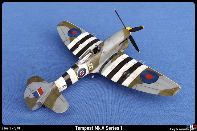 Maquette Tempest Mk. V d'Eduard au 1/48