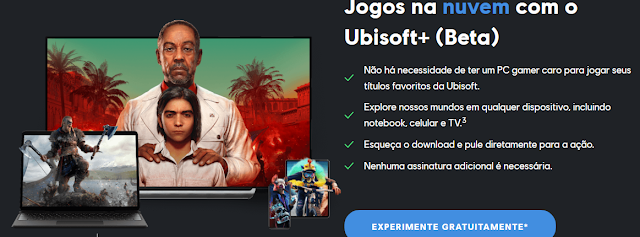 Ubisoft BETA Nuvem