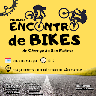 Vem aí o primeiro ENCONTRO DE BIKES