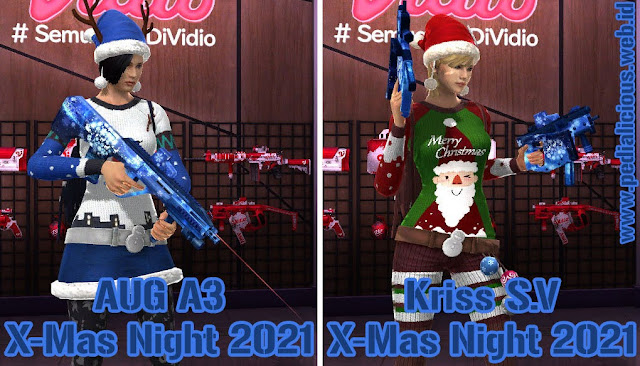 Preview Senjata Seri X-Mas Night 2021 Point Blank Zepetto Indonesia