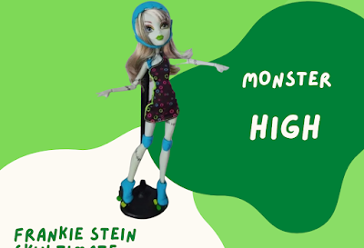 No MercadoLivre Boneca Monster High Frankie Stein Skultimate Roller Maze