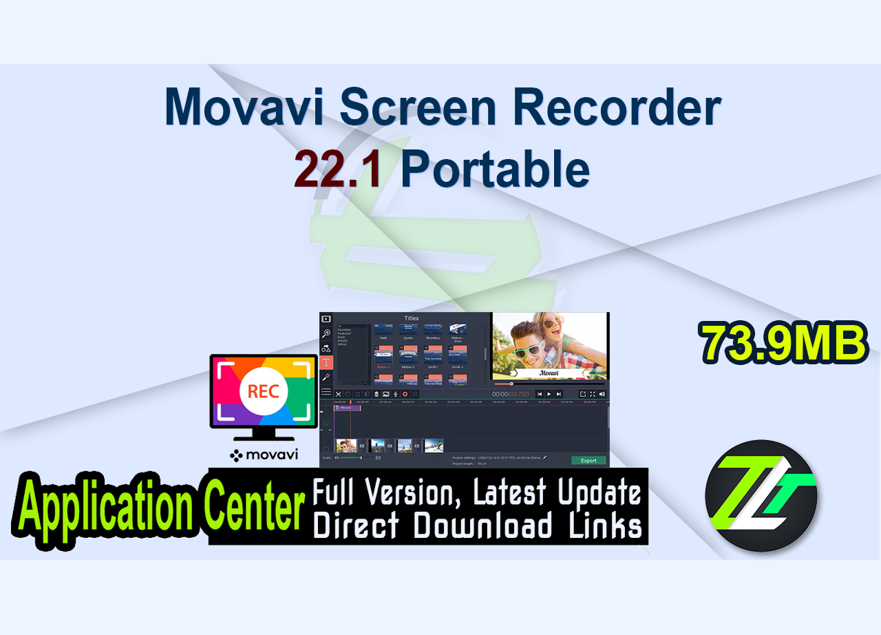 Movavi Screen Recorder 22.1 Portable
