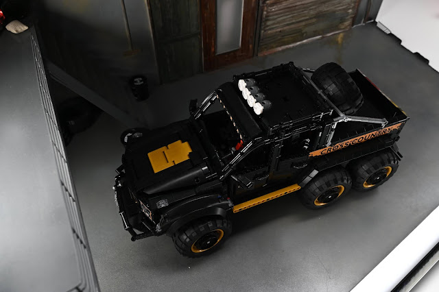 Nifeliz Pickup Truck M150 6x6 Car Compatible With Lego Car