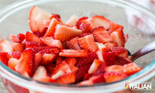 macerated strawberries