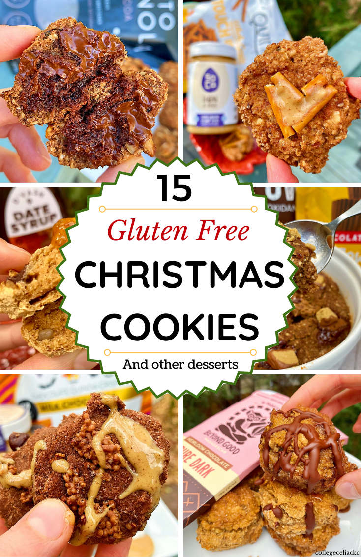 Need #glutenfree & #vegan #Christmas cookie recipes that will blow guests away? You'll love this round up of #celiac safe cookies & #holiday desserts!