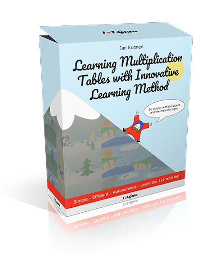 1x1 Guru: Learn multiplication tables with innovative method | Member area and video courses