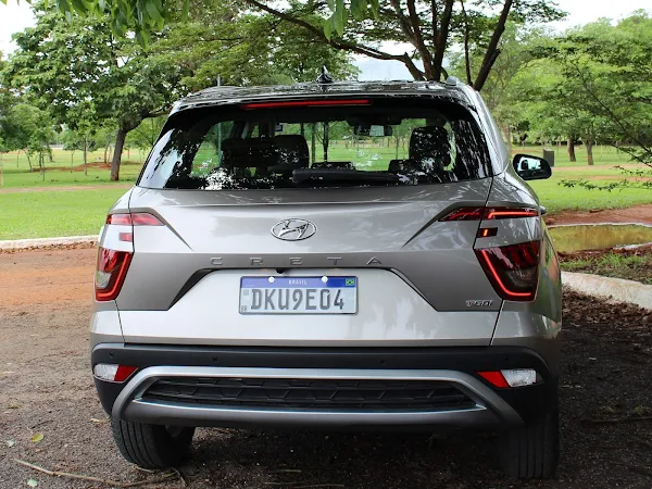 Novo Hyundai Creta Platinum TGDi 2022 - traseira