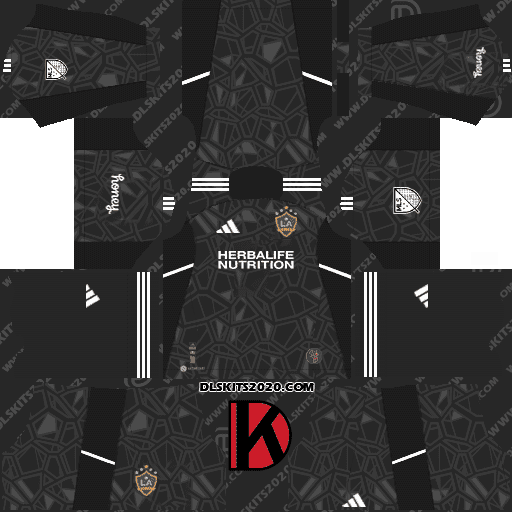 LA Galaxy Kits 2022-2023 in MLS Soccer 2022 - Dream League Soccer Kits (Goalkeeper Third)