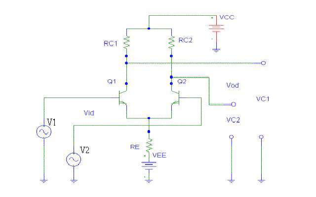 rangkaian dasar op amp