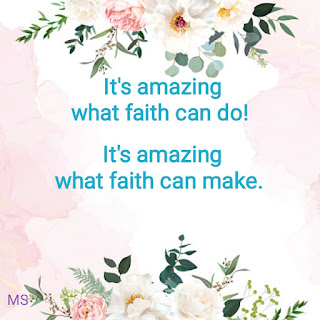 It's amazing what faith can do, it's amazing what faith can make, abstract flowers, destinedmeaghans.blogspot.com