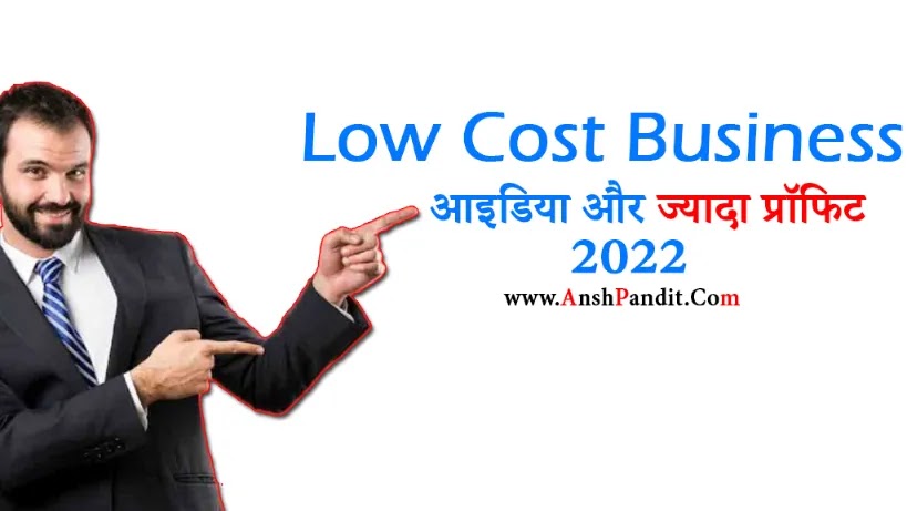 Low Cost Business Ideas with High Profit in Hindi