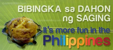 Bibingka sa Dahon ng Saging - It's more fun in the Philippines