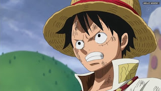 ワンピースアニメ WCI編 808話 ルフィ かっこいい Monkey D. Luffy  | ONE PIECE Episode 808