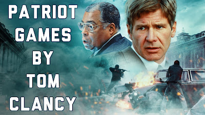 Image Collage from the movie Patriot Games with the caption Patriot Games by Tom Clancy