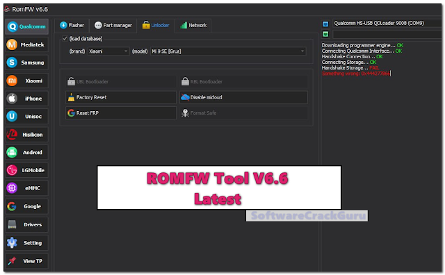 RomFw Tool V6.6 New Update Free Download