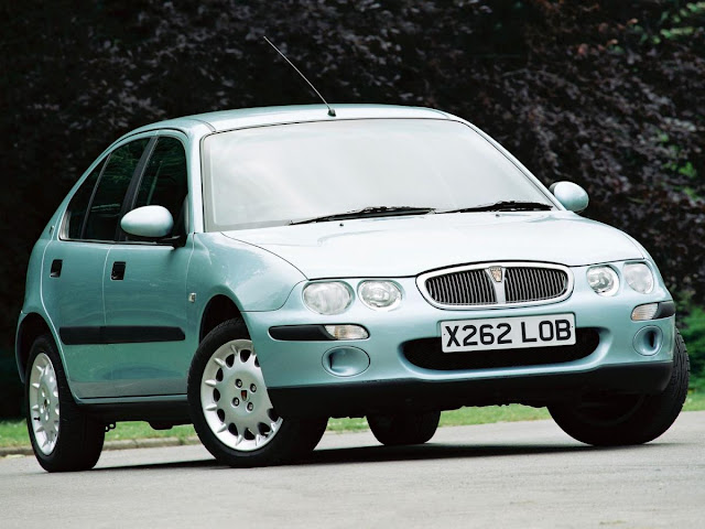 1999 Rover 25 (RF) 1.6 i 16V (109 Hp)