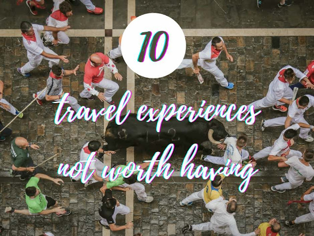 Title image: Travel experiences not worth having