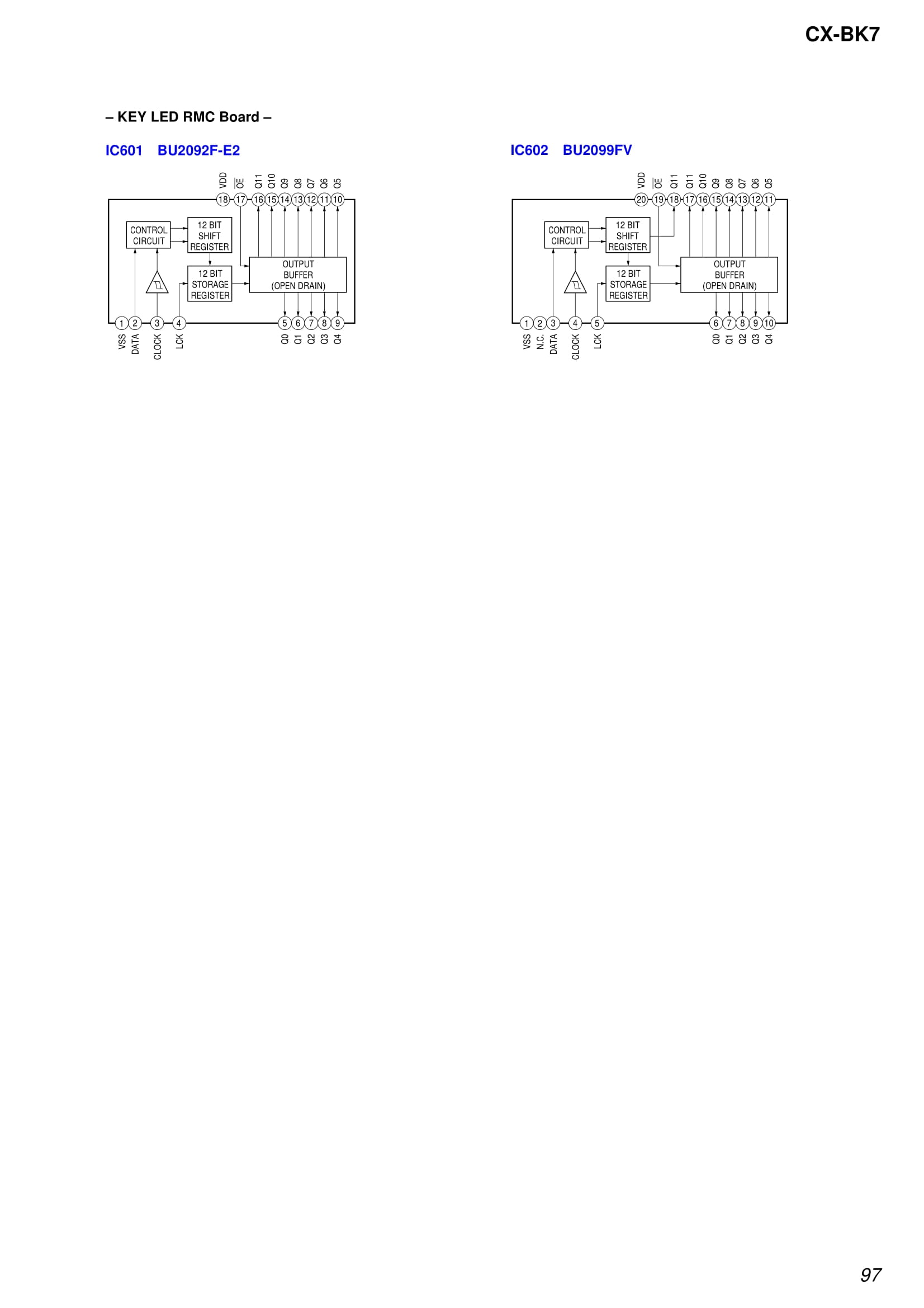 Skema AIWA - BMZ K7D