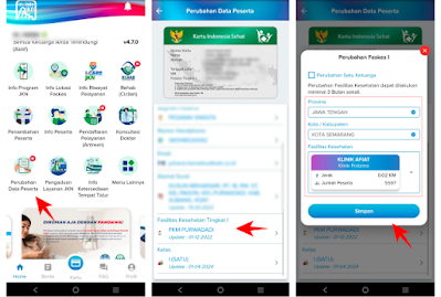 Cara Rubah Faskes BPJS Kesehatan Melalui Aplikasi JKN Mobile