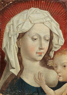 La Virgen de la Leche Óleo sobre tabla. Siglo XV