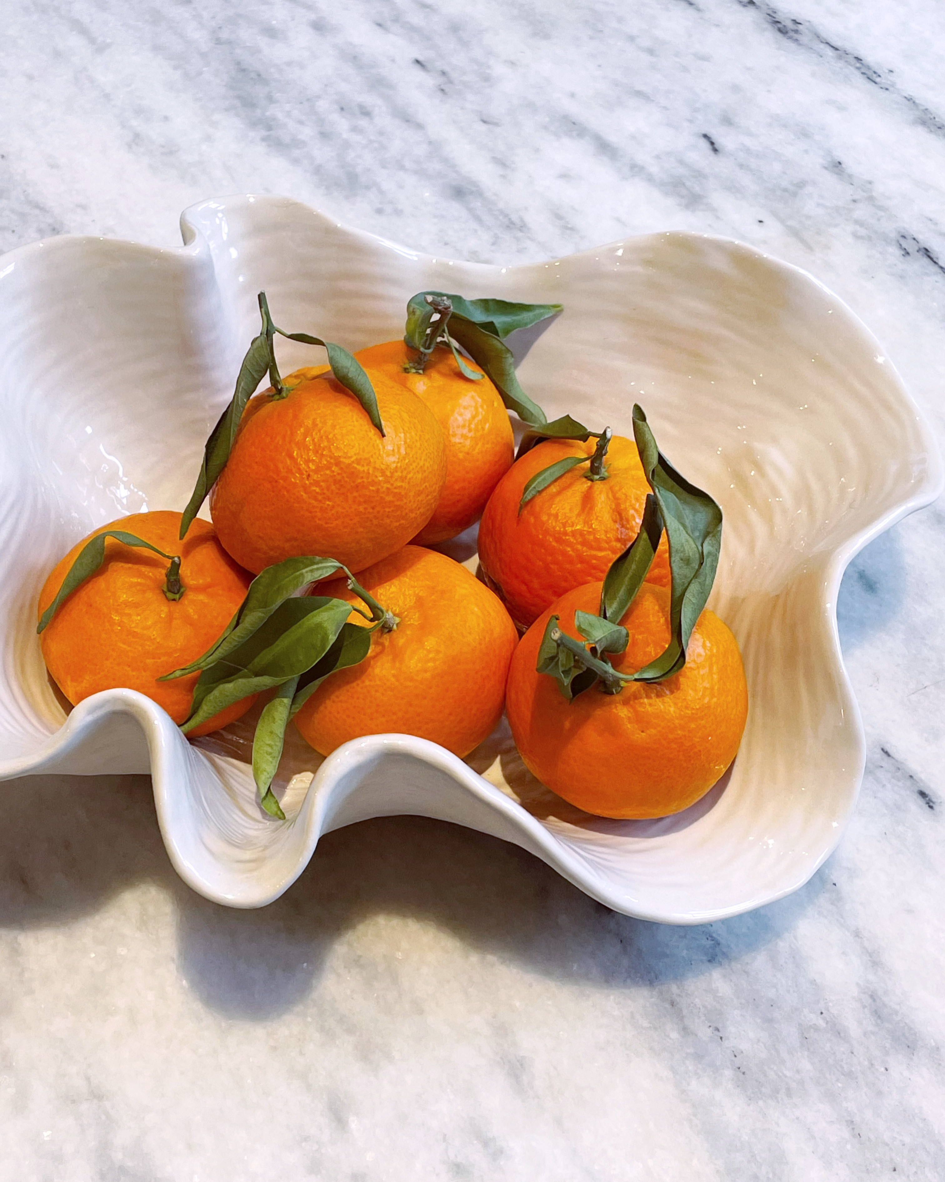 Shell fruit bowls - Lara Decorative Bowl from Anthropologie - style blog
