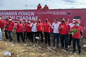 DPD PDI Perjuangan Provinsi Banten  Laksanakan Program Penanaman 5000 pohon Di Bantaran Sungai Cisadane